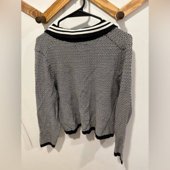 Maeve Plunging Polo Cardigan - Picture 5 of 8